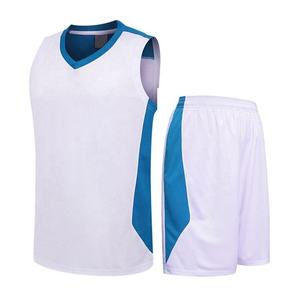Customizable Personalized Mens High Quality Polyester Basketball Jersey <b>Sets</b> Breathable Basketball Uniform For Adults - Product Image 2