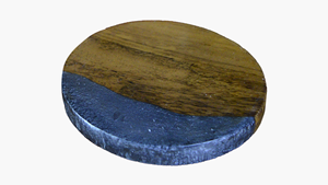 SOLOBEAT Meubles de maison en bois naturel, faits à la main, de luxe écologique, ronds et modernes, pour le bureau à domicile, la salle à manger, le salon, la chambre à coucher - Product Image 4