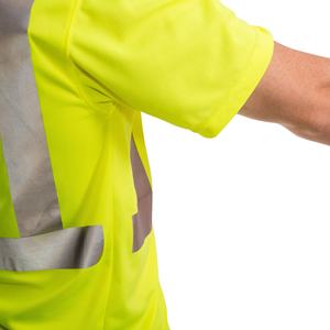 <b>Orange</b> Safety Work Clothes <b>Hi</b>-<b>vis</b> Visibility Safety Work t Shirt O Nick100% Polyester 5cm Width E-shine <b>Hi</b> <b>Vis</b> Safety Reflective - Product Image 6