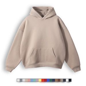 Sudadera con capucha de algodón pesado de alta calidad-Sudadera con estampado digital personalizada para hombres Ropa de calle unisex OEM y etiqueta privada - Product Image 2