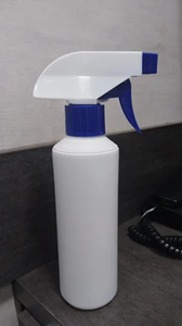ขวดพลาสติก HDPE 250 มล. แบบคอวงแหวน พร้อมหัวปั๊มแบบกด ใช้ซ้ำได้ ป้องกันการรั่วซึม ทนทาน เหมาะสำหรับทำความสะอาด - Product Image 3