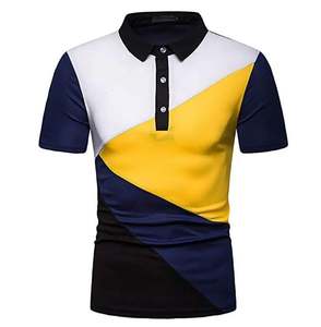 2023 couleur personnalisée 100% coton/polyester vêtements nouveau design polo T-shirt hommes vente en gros Polo pour hommes - Product Image 6