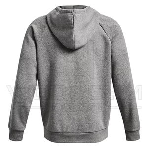 Sudadera con capucha térmica transpirable para hombre de algodón 100% de peso pesado de alta calidad con cremallera OEM/ODM en blanco personalizado para invierno - Product Image 4