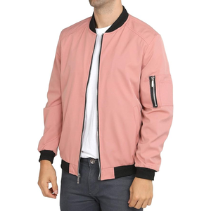 Chaquetas de bombardero informales personalizadas para hombre, chaqueta universitaria, chaqueta ligera multicolor a prueba de viento acolchada a la moda - Product Image 2