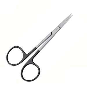 กรรไกรตัดม่านตาแบบซูเปอร์คัท สแตนเลสสตีล ใช้งานด้วยมือ นำกลับมาใช้ใหม่ได้ คุณภาพสูง สำหรับการผ่าตัดตา ตัดได้อย่างแม่นยำ JIMED SURGICAL - Product Image 4