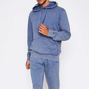 <b>Men's</b> Autumn Pullover Hoodies 100% Cotton Quick Dry Breathable Embroidered Letter Pattern Beaded Custom Logo Sizes - Product Image 5