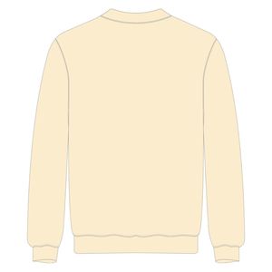 HBCU Delta Educated Chenille <b>Sweatshirt</b> Neutral & Maroon Embroidered Letters Cotton Blend Divine Nine Greek Sorority Apparel - Product Image 3