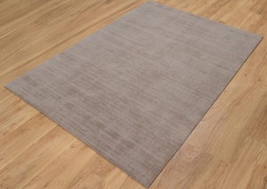 Tapis Gabbeh beige tissé à la main 9x12, tapis en laine minimaliste, grand tapis de sol, décoration d'intérieur confortable 9087 - Product Image 3