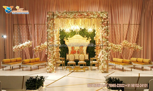 Arcos de Metal para escenario de boda, decoración creativa de noche de recepción real - Product Image 2