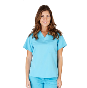 Ropa de seguridad de 2 piezas Juegos de fregado lavables multicolores para enfermeras y uniformes de hospitales - Product Image 3