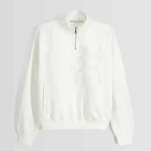 Venta caliente Jogging Mens Half Zip Up Sudadera con capucha Custom Casual Fleece Pullover Zip Sudadera para hombres - Product Image 2