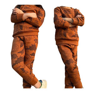 Ensemble de survêtements pour enfants en coton de haute qualité, grande taille, respirant, extensible dans quatre directions, séchage rapide, le meilleur - Product Image 1