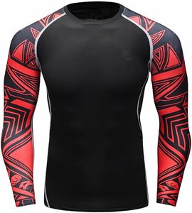 Chemise de compression Jiu Jitsu Rashguard personnalisée OEM pour BJJ MMA Conception respirante durable avec impression unique - Product Image 2