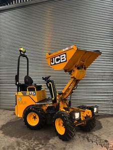 JCB 1T-2 Hi Tip <b>Dumper</b> Mini <b>Tracked</b> <b>Dumper</b> 0.5 Ton Material Handling Dumpster for Construction Landscaping and Farming - Product Image 2