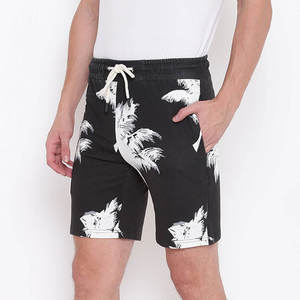 Shorts décontractés pour hommes les plus vendus, mélange polyester/coton, uni, teinture unie, haute qualité, séchage rapide, respirant, décoration vintage - Product Image 3