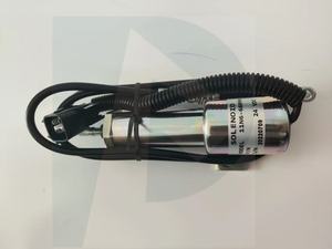 วาล์วโซลินอยด์ดับเครื่องยนต์สำหรับรถขุดรุ่น R210 220 335-5-9 หมายเลขอะไหล่ 11N6-666030-24 11N6-66090 สำหรับงานก่อสร้าง ฟาร์ม มอเตอร์ แบริ่ง จำหน่ายปลีก - Product Image 3