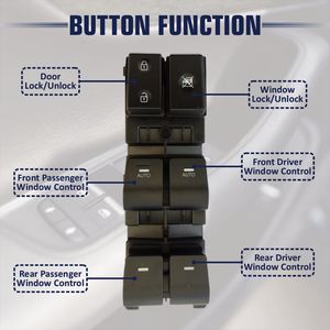 Modèles en gros de haute qualité Contrôle côté conducteur pour Hyundai Ioniq Commutateurs automatiques Fenêtre d'alimentation - Product Image 2