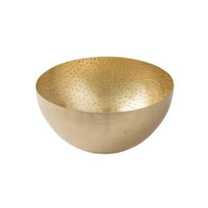 Bol de service en métal en aluminium poli Design moderne pour la vaisselle de fête de mariage Taille écologique et personnalisable - Product Image 5