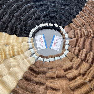 Vapeur vague profonde couleur claire cheveux en vrac #613 couleur et couleur noire extension de cheveux en vrac vietnamienne Top cheveux Vip russes - Product Image 2