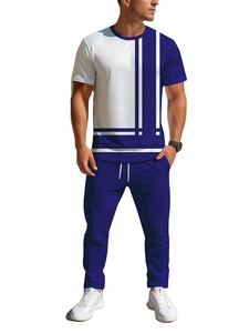 Conjunto Deportivo Personalizado de Primera Calidad, Nuevo Modelo 2026, Transpirable, de Alta Calidad, con Logotipo Personalizado, 100% Algodón Ecológico, Conjuntos Sólidos para Hombre - Product Image 3