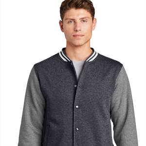 Chaqueta Universitaria de Lona de Alta Calidad para Hombre, Cómoda y Elegante para Uso Casual y Conjuntos Deportivos, Chaqueta de Béisbol Universitaria - Product Image 2