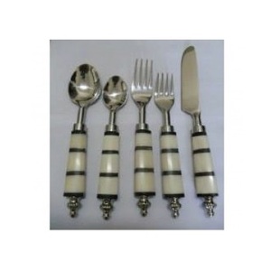 Ensemble de couverts de luxe avec poignée unique pour la maison et l'hôtel ensemble de couverts de dîner de bonne qualité ensemble de couverts de cuisine personnalisé - Product Image 5
