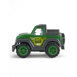 Juguete Estilo Militar BSF para Niños, Jeep de Plástico Resistente Diseñado para Niños - Product Image 3