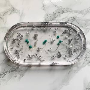 Bandeja de Resina para Organización de Escritorio de Oficina, Bandeja para Servir Pasteles, Jugos y Alimentos para el Hogar y Hoteles - Product Image 2