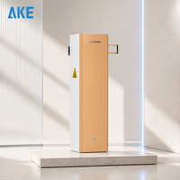 Barrière routière intelligente AKE à bras droit avec reconnaissance faciale, contrôle d'accès par code QR, moteur sans balais, protection IP54 pour extérieur