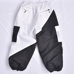 2025 OEM Unisex impermeable esquí y snowboard pantalones polar a prueba de viento cintura ajustable 100% poliéster Nylon bolsillos ajustables - Product Image 2