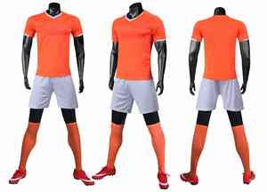 Equipación Deportiva, Camiseta de Fútbol de Alta Calidad, Uniformes de Fútbol para Hombre, Transpirables y de Secado Rápido, Ropa Deportiva Nueva para Club de Fútbol, Pantalones Cortos - Product Image 4