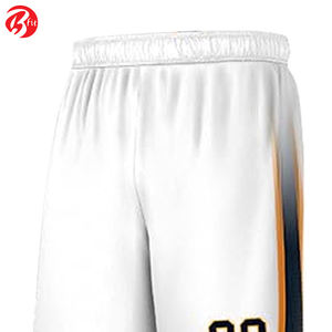 Pantalones cortos de baloncesto de verano de secado rápido para hombre con Bsci transpirable y de talla grande impreso su propio logotipo diseño ropa deportiva uniforme - Product Image 5