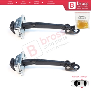 BDP1637-1 2 Pièces Butée de porte arrière avec sangle de limitation pour Juke MK2 F16 2019-actuel 824306PA0A - Product Image 2