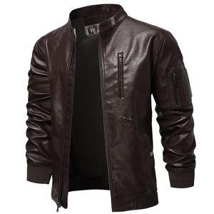 New 2025 <b>Leather</b> Men's <b>Jackets</b> High Quality <b>Leather</b> <b>Jacket</b> For Men Distressed Men Fashionable Custom <b>Leather</b> <b>Jacket</b> - Product Image 2