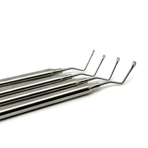 Grace Dental Manual Tooth Cleaning Scaler Curette d'os parodontal en acier inoxydable de haute qualité Instruments chirurgicaux pour les soins dentaires - Product Image 2