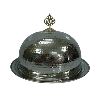 Royal Servings Dish Unique Shape Plato de acero inoxidable para servir comida para bodas y cenas en el Hotel Dish S en precio al por mayor - Product Image 1