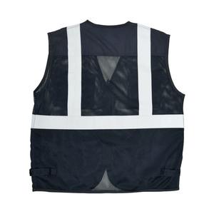 Chaleco DE SEGURIDAD transpirable personalizable de alta visibilidad, chaleco reflectante con colores personalizados opcionales, chaleco de seguridad - Product Image 2