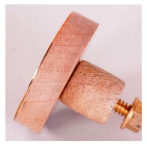 Bouton de porte rond en résine laiton bois noir Boutons en marbre les plus vendus avec taille de forme de couleur personnalisée Fabriqué en Inde Article - Product Image 3