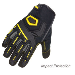 SÉCURITÉ Gants de travail en cuir robuste Gel rembourré paume résistant aux vibrations Anti Impact écran tactile mécanicien gants de sécurité - Product Image 6