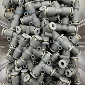 Raccord pneumatique en T, neuf et d'occasion, en plastique et en laiton, pour applications industrielles et agricoles - Product Image 2