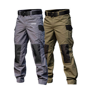 Pantalon de travail avec logo personnalisé Vêtements de travail Cargo Pantalon de travail en coton pour hommes - Product Image 1