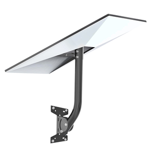 Support mural robuste Starlink Gen 3 V4 pour avant-toit, résistant aux intempéries, avec adaptateur de tuyau mural long - Product Image 5
