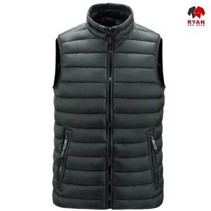 Gilet matelassé personnalisé Ryan Pro Gear pour hommes, qualité supérieure, fermeture éclair, logo personnalisé, conception ODM - Product Image 5