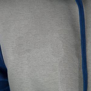 Sweats à capuche personnalisés avec broderie en chenille Sweats à capuche surdimensionnés en coton mélangé avec fermeture éclair en polaire pour hommes - Product Image 5