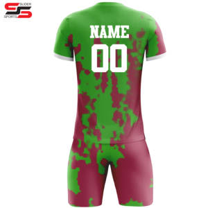 ชุดเสื้อฟุตบอลย้อนยุคชุดเสื้อฟุตบอลพิมพ์ลายดิจิทัลแห้งเร็ว - Product Image 2