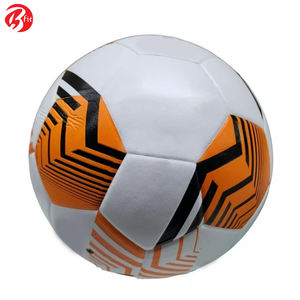 Balón de fútbol de cuero PU PVC producto más vendido ligero de la más alta calidad con tamaño oficial adultos PU balones de fútbol - Product Image 2