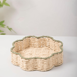 OEM, venta al por mayor, tendencia, hermoso diseño, artesanía, algas marinas, bandeja para servir, hogar, restaurante, decoración hecha en Vietnam - Product Image 3