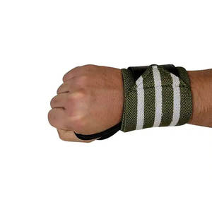 Équipement de gymnastique d'entraînement produits à la mode sangles de poignet d'haltérophilie meilleure qualité couleur unique vente en ligne bracelets de poignet - Product Image 6