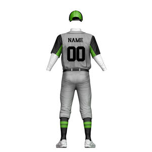 Nouvel uniforme de baseball de sport sur mesure pour le haut vêtements de sport de style unique ensemble d'uniformes de baseball de mode de qualité supérieure - Product Image 3