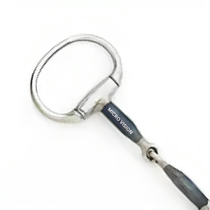 Offre Spéciale vente en gros mèches de cheval en acier inoxydable bleu Eggbutt anneau rond en poids moyen équipement de cheval de haute qualité - Product Image 3